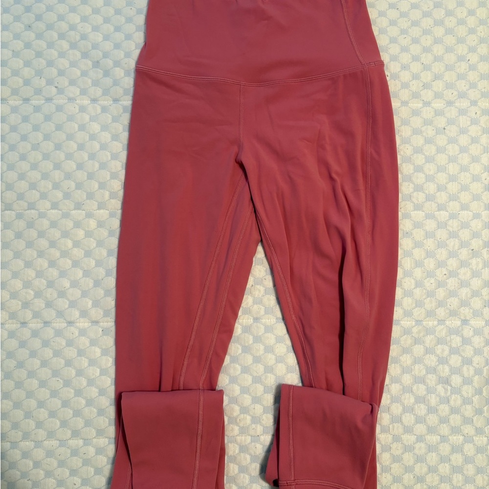 lululemon pink blossom align leggings - Picture 2 of 5